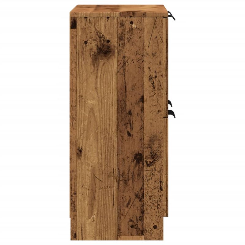 Casa si Gradina - Mobilier - Comode si corpuri - Comode - Dulap, lemn invechit, 60x30x70 cm, lemn prelucrat - Infinity.ro
