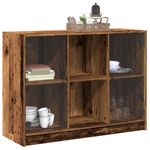Casa si Gradina - Mobilier - Comode si corpuri - Comode - Dulap, lemn invechit, 102x37x75,5 cm, lemn prelucrat - Infinity.ro