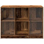 Casa si Gradina - Mobilier - Comode si corpuri - Comode - Dulap, lemn invechit, 102x37x75,5 cm, lemn prelucrat - Infinity.ro