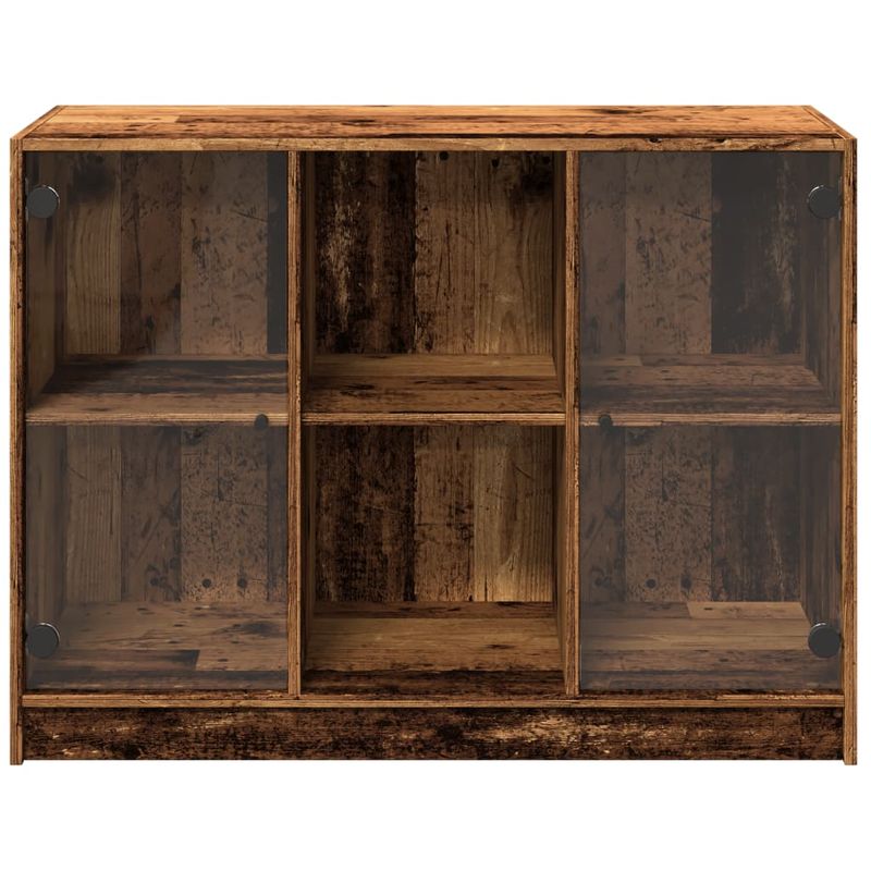 Casa si Gradina - Mobilier - Comode si corpuri - Comode - Dulap, lemn invechit, 102x37x75,5 cm, lemn prelucrat - Infinity.ro