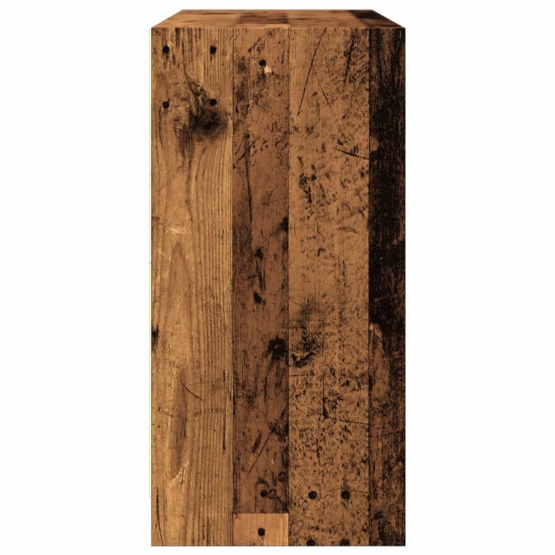 Casa si Gradina - Mobilier - Comode si corpuri - Comode - Dulap, lemn invechit, 102x37x75,5 cm, lemn prelucrat - Infinity.ro
