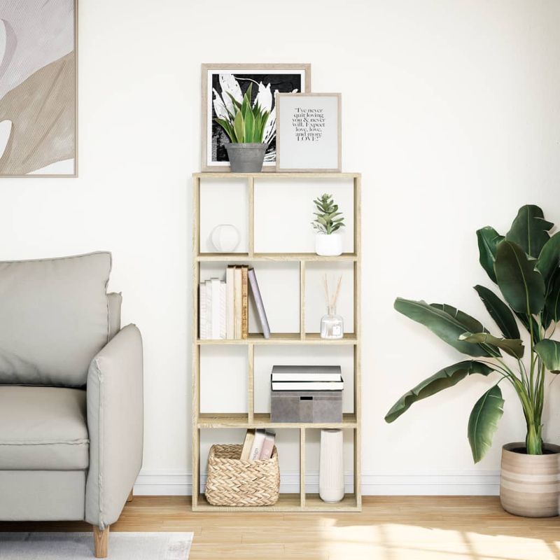 Casa si Gradina - Mobilier - Biblioteci si rafturi - Biblioteci - Biblioteca, stejar sonoma, 60x20x120 cm, lemn prelucrat - Infinity.ro