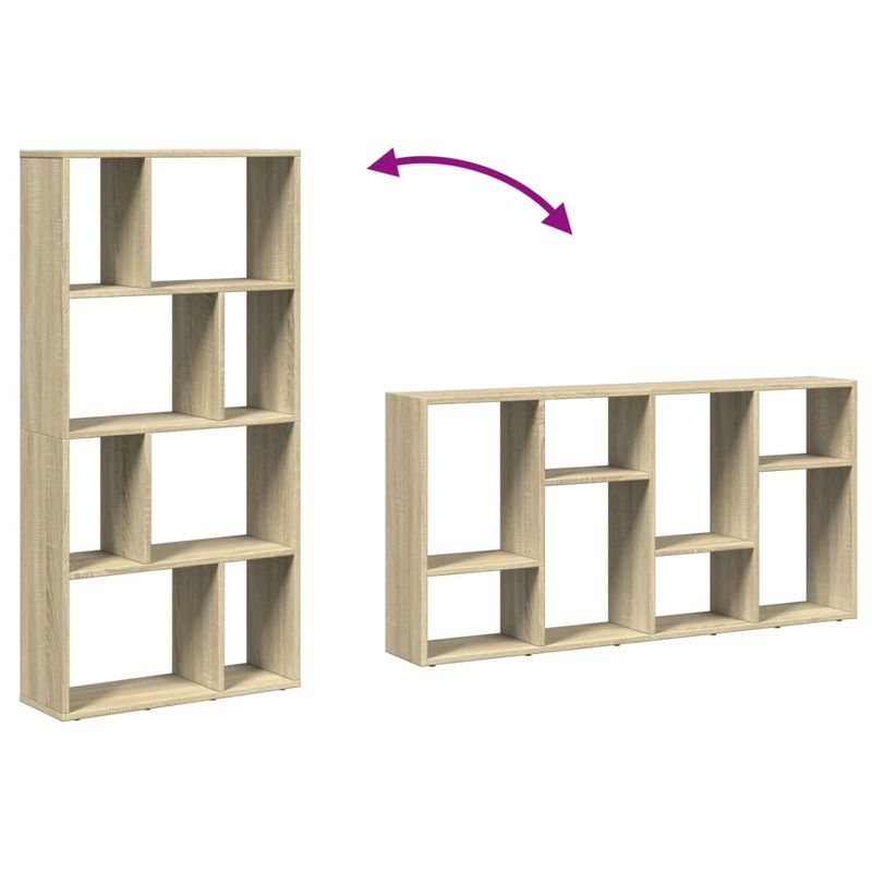 Casa si Gradina - Mobilier - Biblioteci si rafturi - Biblioteci - Biblioteca, stejar sonoma, 60x20x120 cm, lemn prelucrat - Infinity.ro