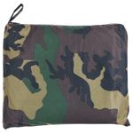 Casa si Gradina - Constructii - Echipamente de lucru - Imbracaminte protectia muncii - Costum de ploaie, 2 piese, cu gluga, imprimeu camuflaj, XXL - Infinity.ro