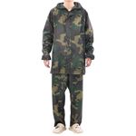 Casa si Gradina - Constructii - Echipamente de lucru - Imbracaminte protectia muncii - Costum de ploaie, 2 piese, cu gluga, imprimeu camuflaj, XXL - Infinity.ro