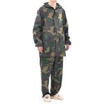 Casa si Gradina - Constructii - Echipamente de lucru - Imbracaminte protectia muncii - Costum de ploaie, 2 piese, cu gluga, imprimeu camuflaj, XXL - Infinity.ro