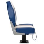 Auto si Moto - Ambarcatiuni - Piese pentru ambarcatiuni - Set cu scaun pentru barca, pliabil, 4 piese, spatar inalt, model cu piedestal - Infinity.ro