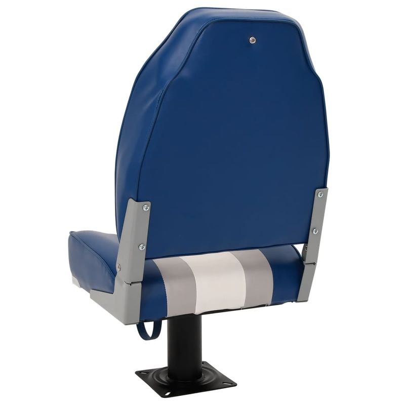 Auto si Moto - Ambarcatiuni - Piese pentru ambarcatiuni - Set cu scaun pentru barca, pliabil, 4 piese, spatar inalt, model cu piedestal - Infinity.ro