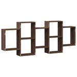 Casa si Gradina - Mobilier - Biblioteci si rafturi - Rafturi - Raft de perete, stejar maro, 159x18x65 cm, lemn compozit - Infinity.ro