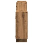 Casa si Gradina - Mobilier - Biblioteci si rafturi - Rafturi - Raft de perete, lemn artizanal, 159x18x65 cm, lemn prelucrat - Infinity.ro