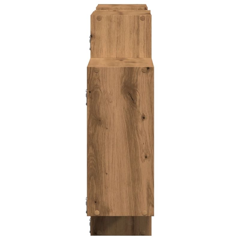 Casa si Gradina - Mobilier - Biblioteci si rafturi - Rafturi - Raft de perete, lemn artizanal, 159x18x65 cm, lemn prelucrat - Infinity.ro