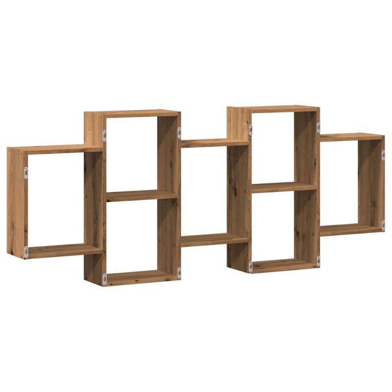 Casa si Gradina - Mobilier - Biblioteci si rafturi - Rafturi - Raft de perete, lemn artizanal, 159x18x65 cm, lemn prelucrat - Infinity.ro