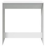Casa si Gradina - Mobilier - Mese si birouri - Mese bucatarie si dining - Masa de bar, alb, 102x50x103,5 cm, lemn prelucrat - Infinity.ro