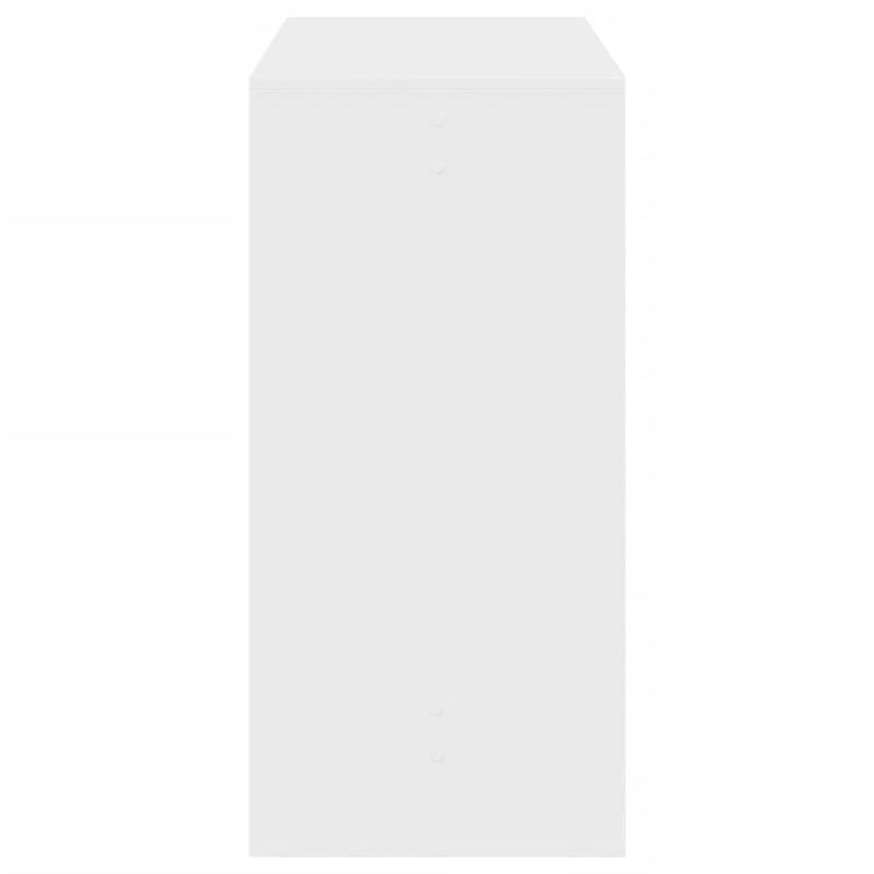 Casa si Gradina - Mobilier - Mese si birouri - Mese bucatarie si dining - Masa de bar, alb, 102x50x103,5 cm, lemn prelucrat - Infinity.ro