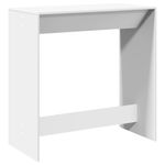 Casa si Gradina - Mobilier - Mese si birouri - Mese bucatarie si dining - Masa de bar, alb, 102x50x103,5 cm, lemn prelucrat - Infinity.ro