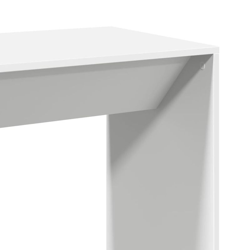 Casa si Gradina - Mobilier - Mese si birouri - Mese bucatarie si dining - Masa de bar, alb, 102x50x103,5 cm, lemn prelucrat - Infinity.ro