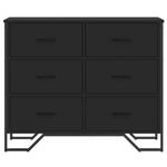 Casa si Gradina - Mobilier - Comode si corpuri - Comode - Comoda cu sertare, negru, 91x35,5x74,5 cm, lemn prelucrat - Infinity.ro