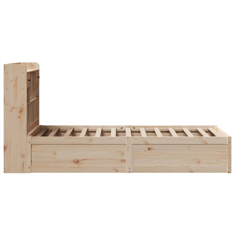 Casa si Gradina - Mobilier - Paturi si accesorii - Paturi - Cadru pat fara saltea, 90x190 cm, lemn masiv de pin - Infinity.ro