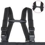 Sport si Outdoor - Echipament Sportiv - Imbracaminte sport - Combinezoane sport - Salopeta cu pieptar, cizme si curea, negru, marimea 42 - Infinity.ro