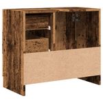 Casa si Gradina - Mobilier - Mobilier baie - Comode baie - Dulap de chiuveta, lemn vechi, 63x30x54 cm, lemn prelucrat - Infinity.ro