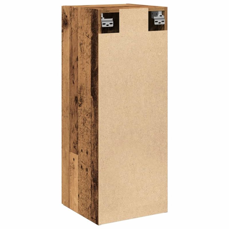 Casa si Gradina - Mobilier - Comode si corpuri - Comode - Dulap pe perete, lemn vechi, 34,5x34x90 cm, lemn prelucrat - Infinity.ro