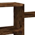 Casa si Gradina - Mobilier - Biblioteci si rafturi - Rafturi - Raft de perete, stejar fumuriu, 129x18x42 cm, lemn prelucrat - Infinity.ro