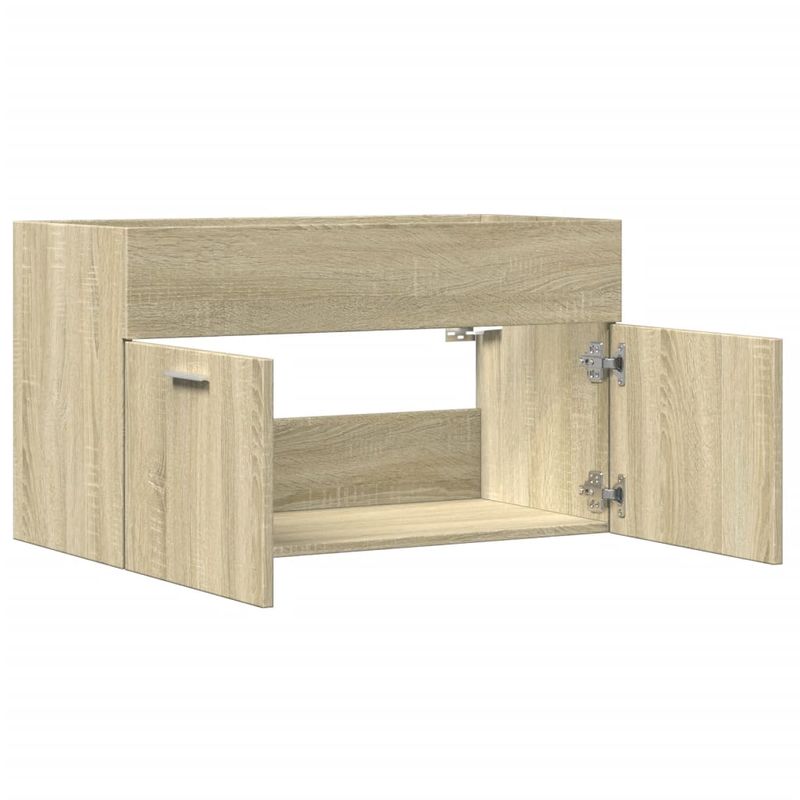 Casa si Gradina - Mobilier - Seturi de mobilier - Seturi baie - Dulap de chiuveta, stejar Sonoma, 80x38,5x46 cm, PAL - Infinity.ro