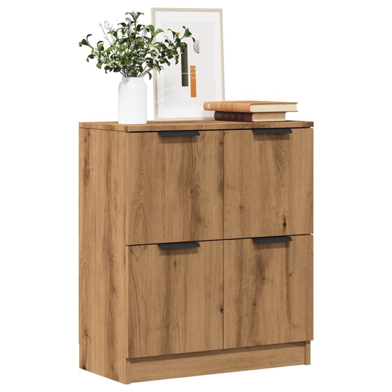 Casa si Gradina - Mobilier - Comode si corpuri - Comode - Dulap, stejar artizanal, 60x30x70 cm, lemn prelucrat - Infinity.ro