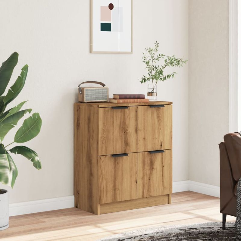 Casa si Gradina - Mobilier - Comode si corpuri - Comode - Dulap, stejar artizanal, 60x30x70 cm, lemn prelucrat - Infinity.ro