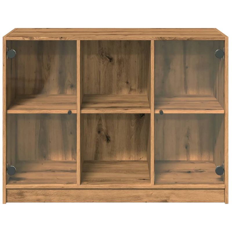 Casa si Gradina - Mobilier - Comode si corpuri - Comode - Dulap, stejar artizanal, 102x37x75,5 cm, lemn prelucrat - Infinity.ro