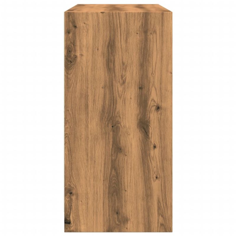 Casa si Gradina - Mobilier - Comode si corpuri - Comode - Dulap, stejar artizanal, 102x37x75,5 cm, lemn prelucrat - Infinity.ro