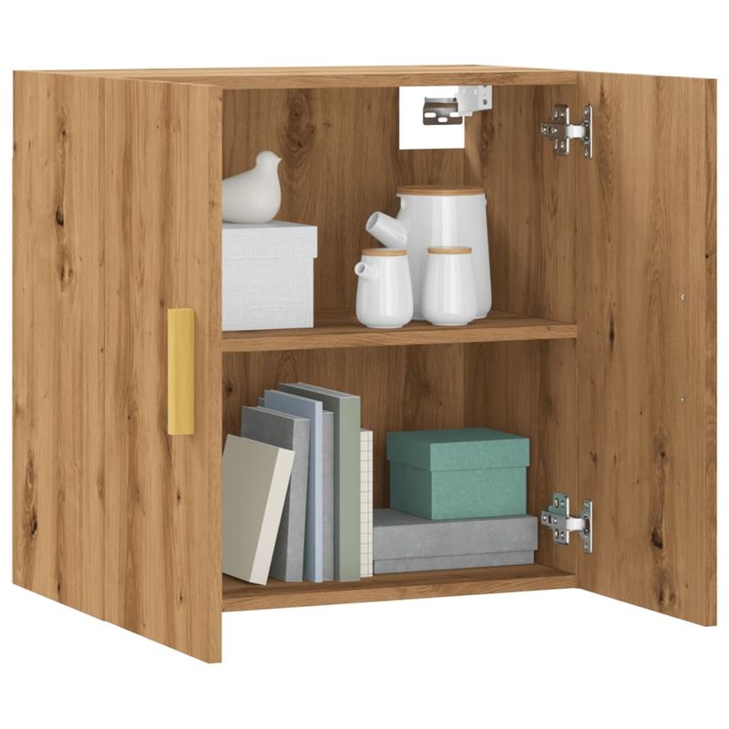 Casa si Gradina - Mobilier - Dulapuri si sifoniere - Dulapuri - Dulap de perete, stejar artizanal, 60x31x60 cm, lemn prelucrat - Infinity.ro