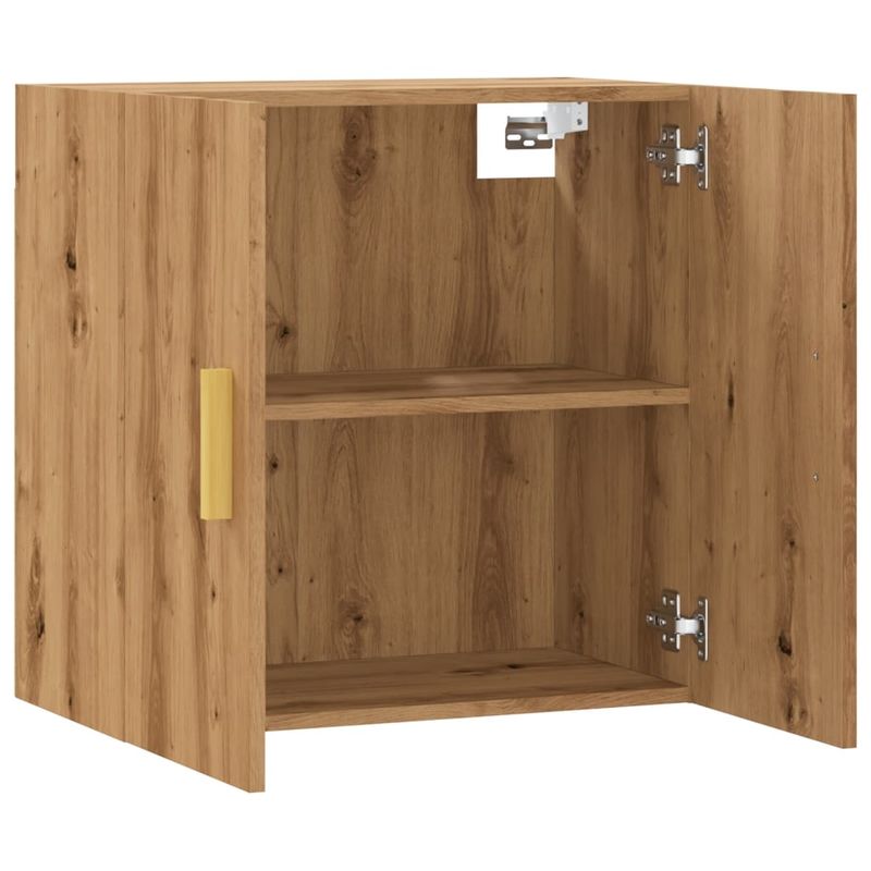 Casa si Gradina - Mobilier - Dulapuri si sifoniere - Dulapuri - Dulap de perete, stejar artizanal, 60x31x60 cm, lemn prelucrat - Infinity.ro
