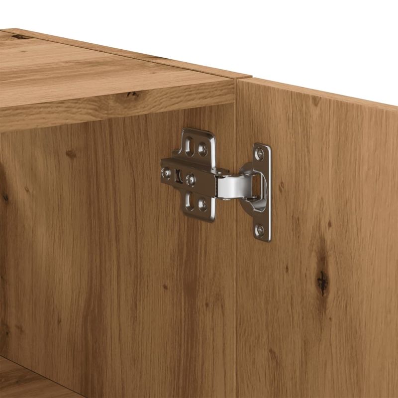 Casa si Gradina - Mobilier - Dulapuri si sifoniere - Dulapuri - Dulap de perete, stejar artizanal, 60x31x60 cm, lemn prelucrat - Infinity.ro