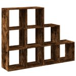 Casa si Gradina - Mobilier - Biblioteci si rafturi - Biblioteci - Biblioteca/separator stejar fumuriu 137,5x29x103,5 cm lemn - Infinity.ro