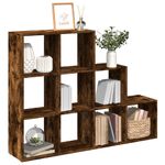 Casa si Gradina - Mobilier - Biblioteci si rafturi - Biblioteci - Biblioteca/separator stejar fumuriu 137,5x29x103,5 cm lemn - Infinity.ro
