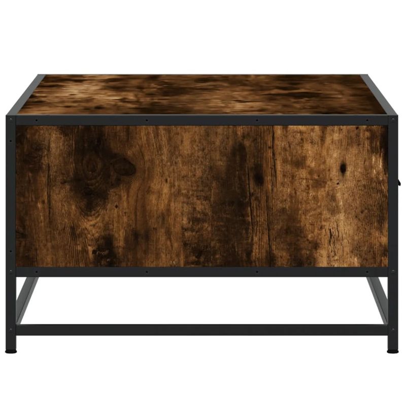 Casa si Gradina - Mobilier - Mese si birouri - Masute de cafea - Masuta de cafea stejar fumuriu 90x57x35cm lemn prelucrat/metal - Infinity.ro