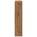Casa si Gradina - Mobilier - Biblioteci si rafturi - Biblioteci - Biblioteca/separator 4 niveluri stejar 131,5x29x131,5 cm lemn - Infinity.ro