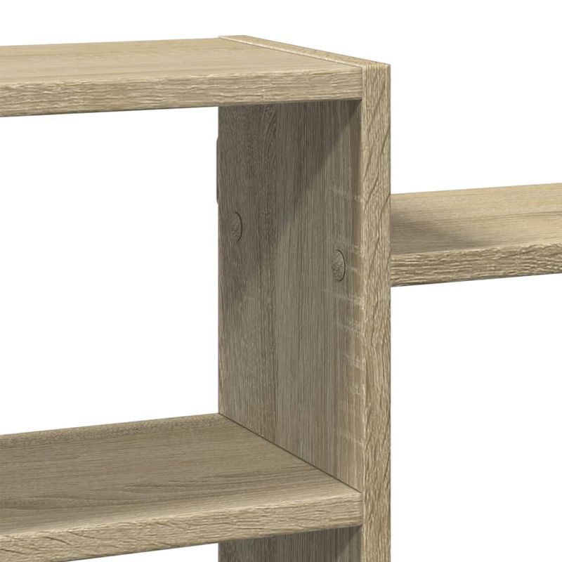 Casa si Gradina - Mobilier - Biblioteci si rafturi - Rafturi - Raft de perete, stejar sonoma, 129x18x42 cm, lemn prelucrat - Infinity.ro