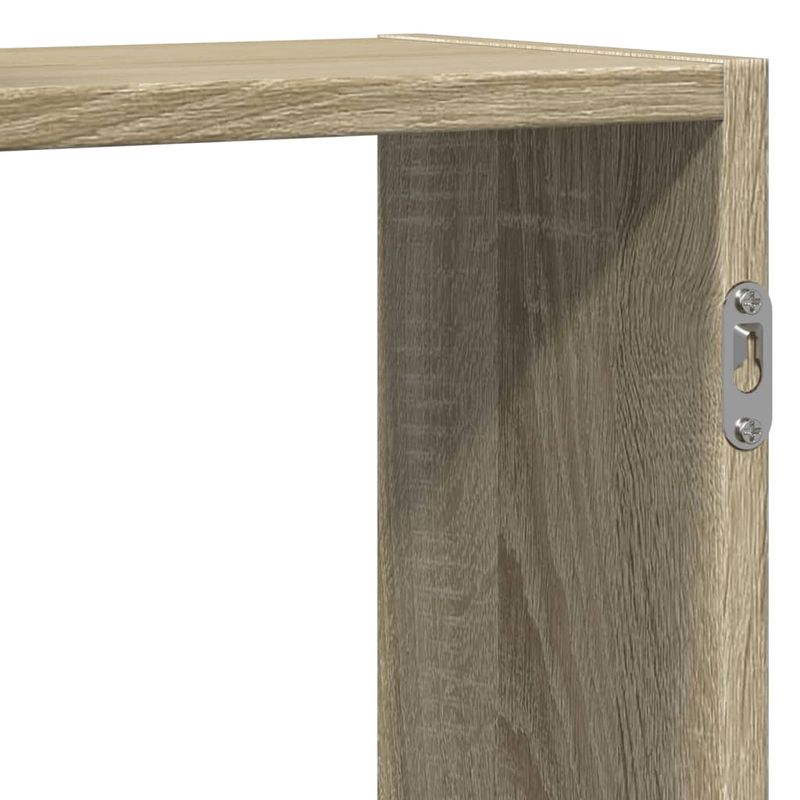 Casa si Gradina - Mobilier - Biblioteci si rafturi - Rafturi - Raft de perete, stejar sonoma, 129x18x42 cm, lemn prelucrat - Infinity.ro