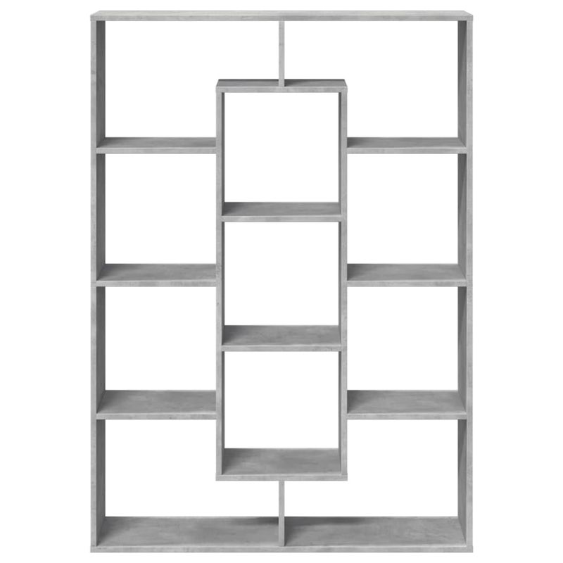 Casa si Gradina - Mobilier - Biblioteci si rafturi - Biblioteci - Biblioteca, gri beton, 102x29x143 cm, lemn prelucrat - Infinity.ro