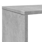 Casa si Gradina - Mobilier - Biblioteci si rafturi - Biblioteci - Biblioteca, gri beton, 102x29x143 cm, lemn prelucrat - Infinity.ro