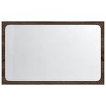 Casa si Gradina - Mobilier - Mobilier baie - Oglinzi baie - Oglinda de baie LED, stejar maro, 60x8,5x38 cm lemn prelucrat - Infinity.ro