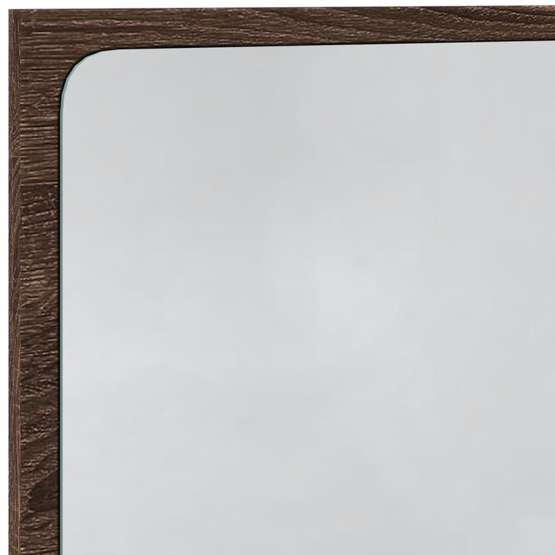 Casa si Gradina - Mobilier - Mobilier baie - Oglinzi baie - Oglinda de baie LED, stejar maro, 60x8,5x38 cm lemn prelucrat - Infinity.ro