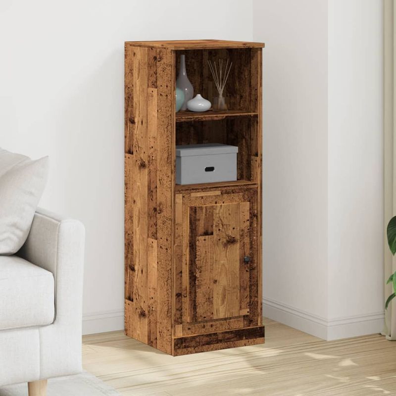 Casa si Gradina - Mobilier - Comode si corpuri - Corpuri bucatarie - Dulap inalt, lemn vechi, 36x35,5x103,5 cm, lemn prelucrat - Infinity.ro