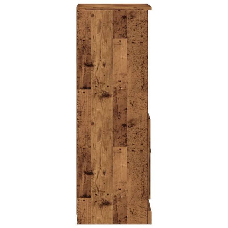 Casa si Gradina - Mobilier - Comode si corpuri - Corpuri bucatarie - Dulap inalt, lemn vechi, 36x35,5x103,5 cm, lemn prelucrat - Infinity.ro