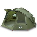 Sport si Outdoor - Camping - Corturi camping - Cort de pescuit 5 persoane, verde masliniu, impermeabil - Infinity.ro
