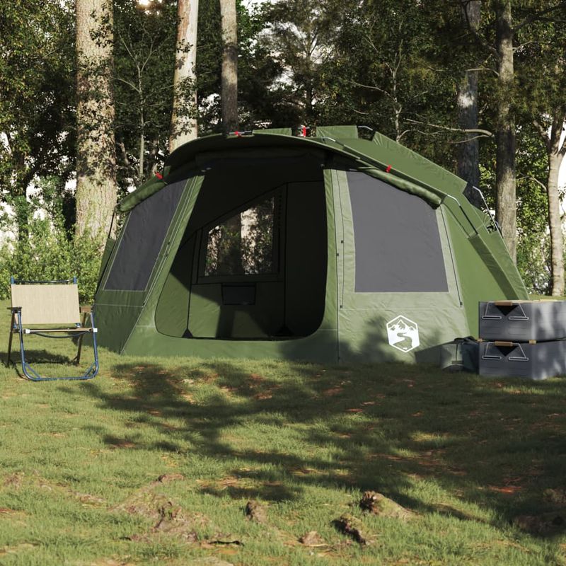 Sport si Outdoor - Camping - Corturi camping - Cort de pescuit 5 persoane, verde masliniu, impermeabil - Infinity.ro