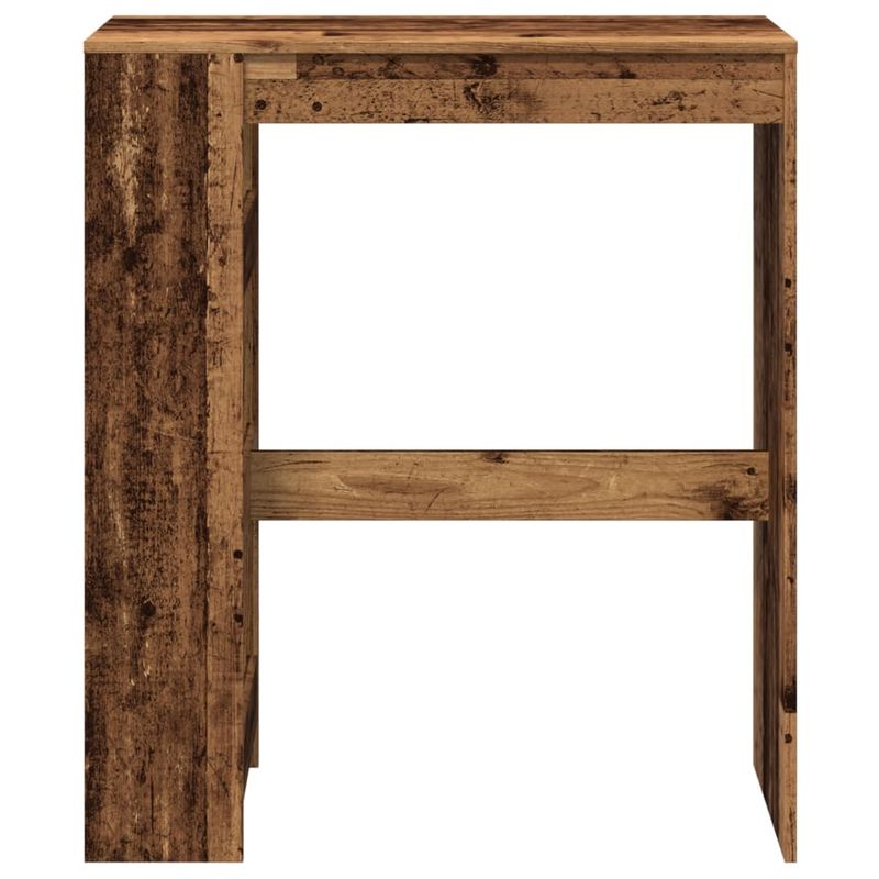 Casa si Gradina - Mobilier - Mese si birouri - Mese bucatarie si dining - Masa bar cu rafturi, lemn vechi, 90x40x103,5 cm, lemn prelucrat - Infinity.ro