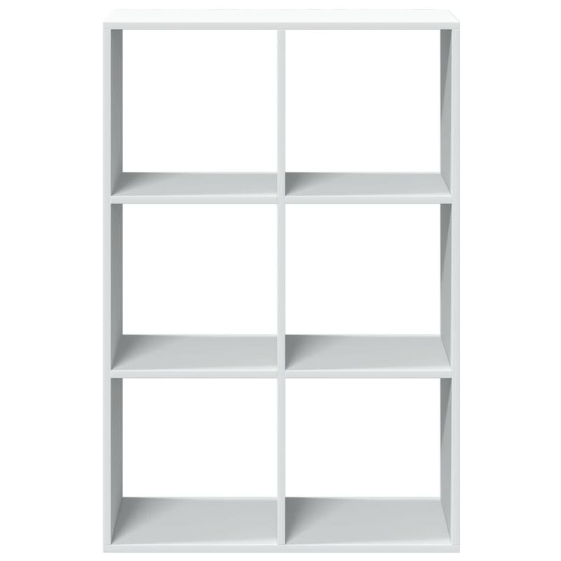 Casa si Gradina - Mobilier - Biblioteci si rafturi - Biblioteci - Biblioteca/separator camera alb 69,5x29x103,5 cm lemn prelucrat - Infinity.ro